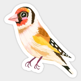 Goldie Gold Finch Sticker